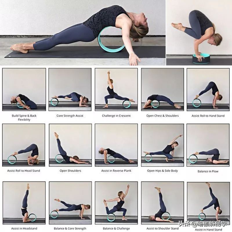 瑜伽教练培训课堂：瑜伽辅助用具的所有体式的所有用法，收藏