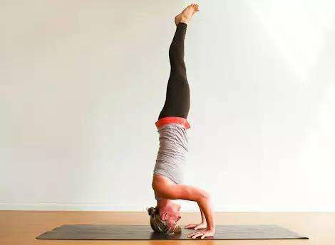 8个瑜伽培训体式教你学会倒立