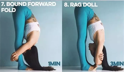 瑜伽教练培训之前屈初学到进阶练习